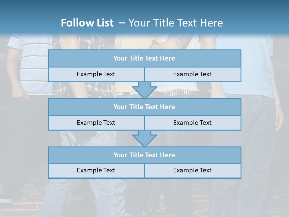 Attitude Faces Joyful PowerPoint Template