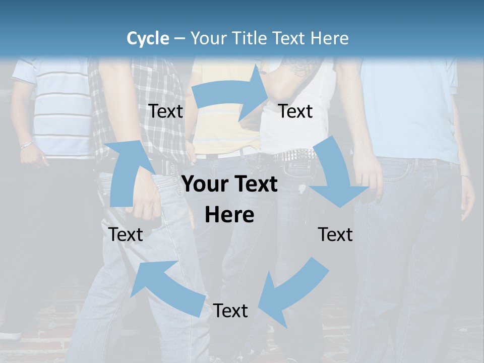 Attitude Faces Joyful PowerPoint Template