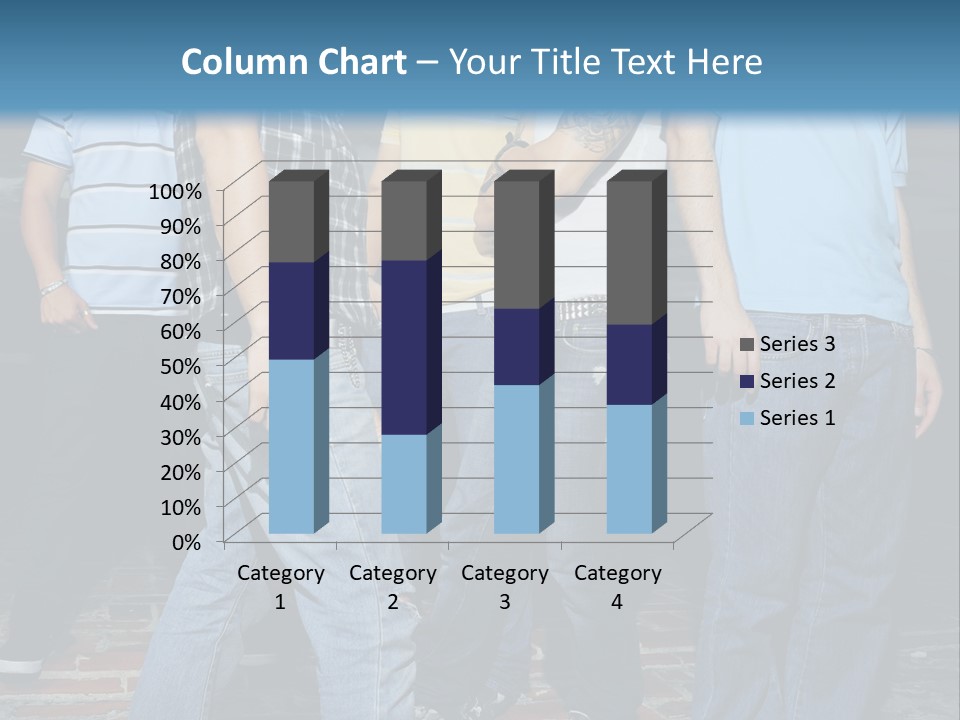 Attitude Faces Joyful PowerPoint Template