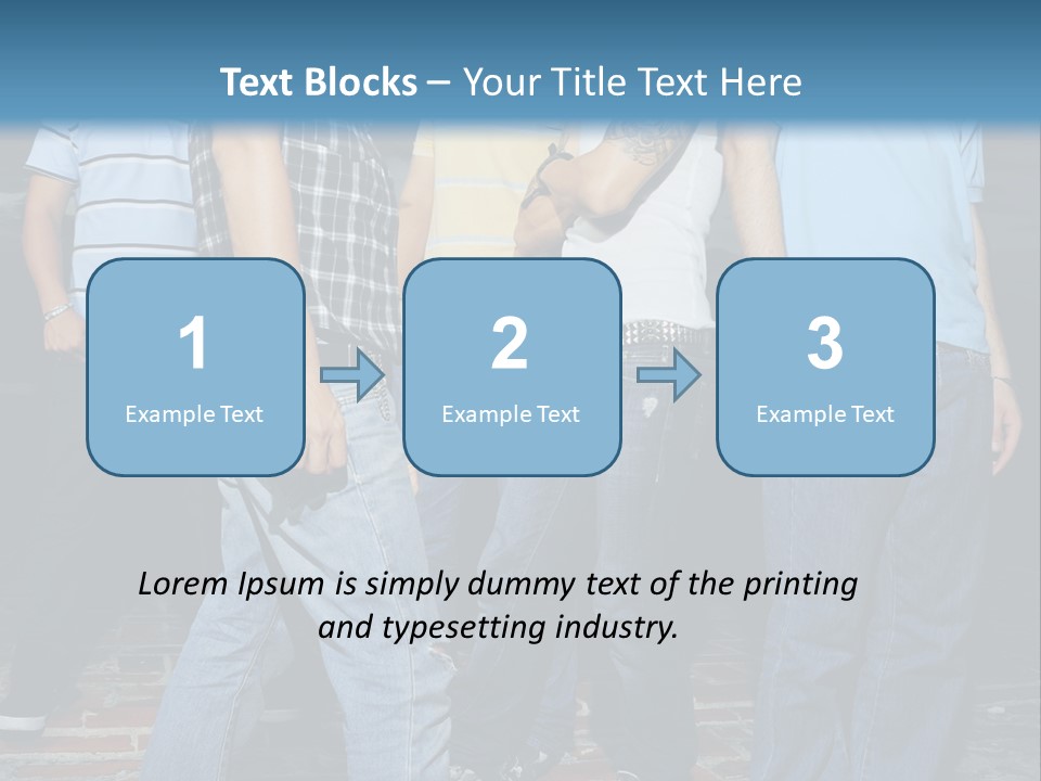 Attitude Faces Joyful PowerPoint Template