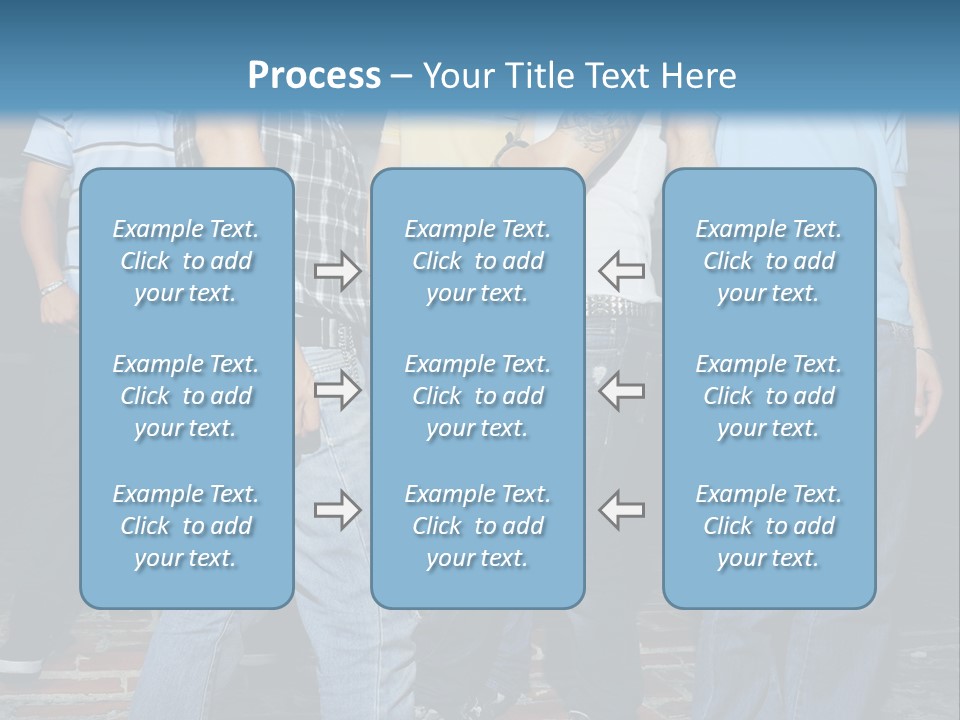 Attitude Faces Joyful PowerPoint Template