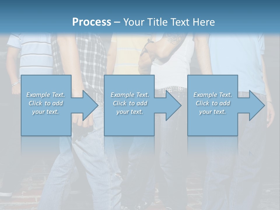 Attitude Faces Joyful PowerPoint Template