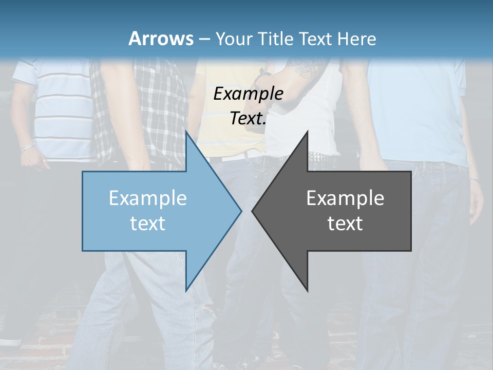 Attitude Faces Joyful PowerPoint Template