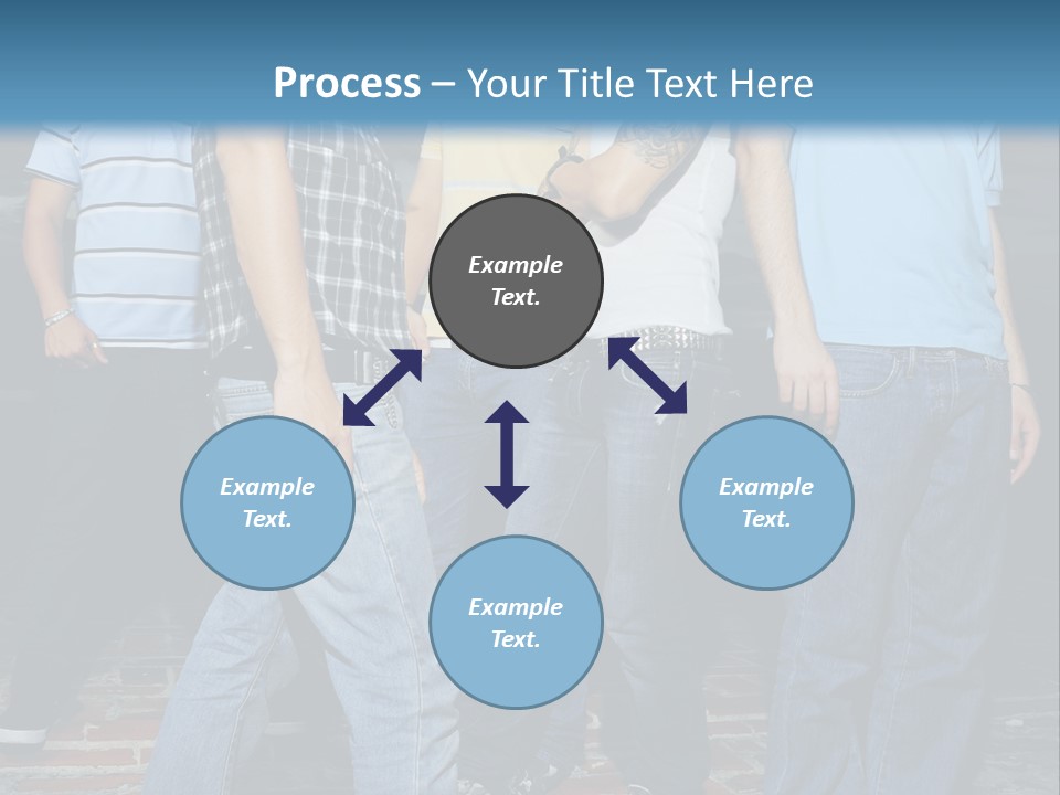Attitude Faces Joyful PowerPoint Template