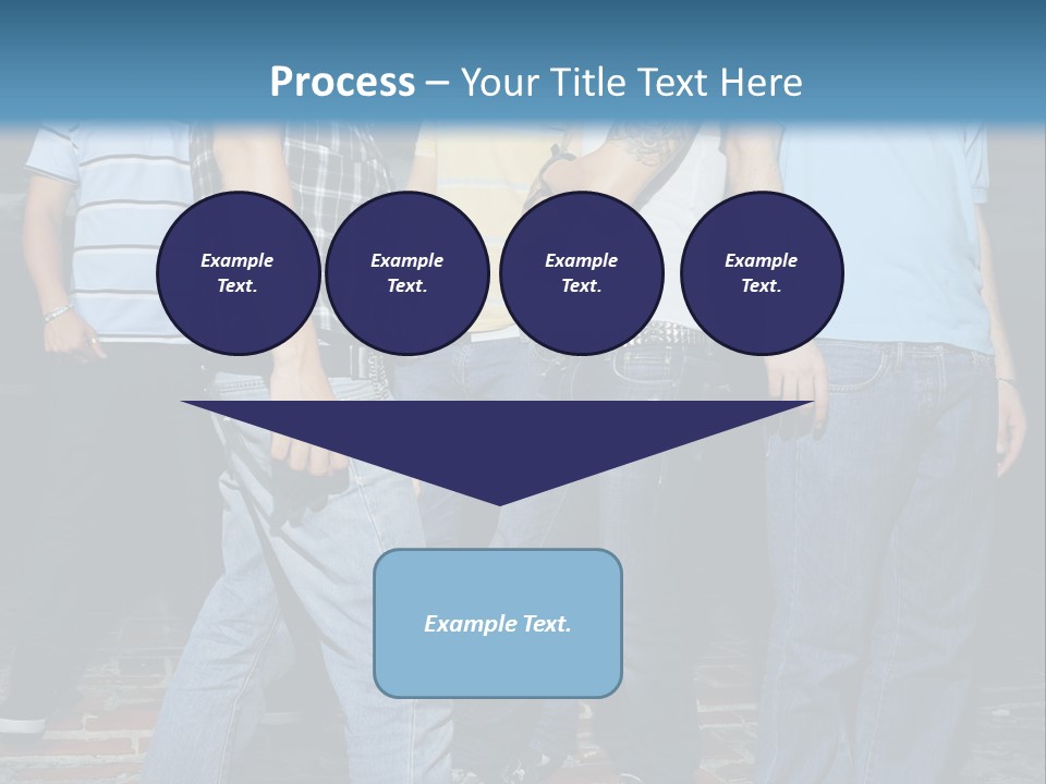 Attitude Faces Joyful PowerPoint Template