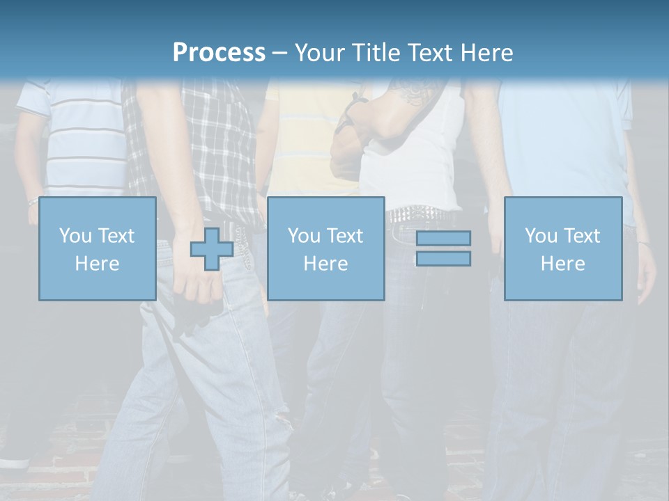 Attitude Faces Joyful PowerPoint Template