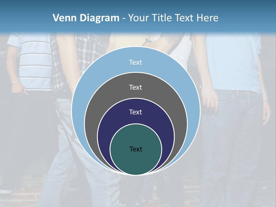 Attitude Faces Joyful PowerPoint Template