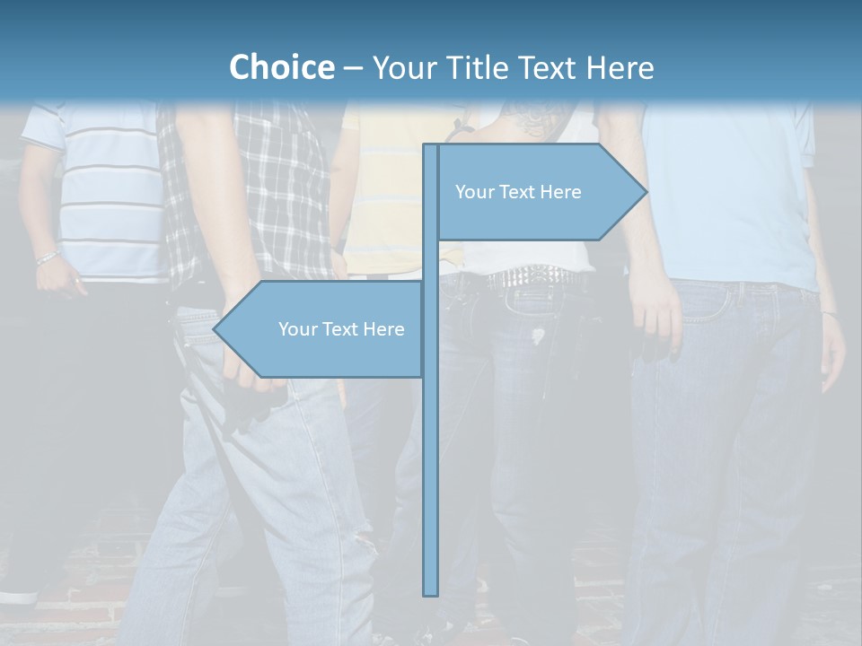 Attitude Faces Joyful PowerPoint Template
