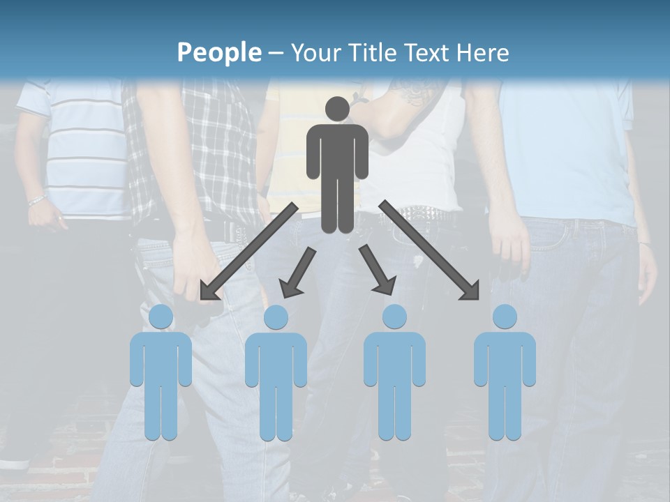 Attitude Faces Joyful PowerPoint Template