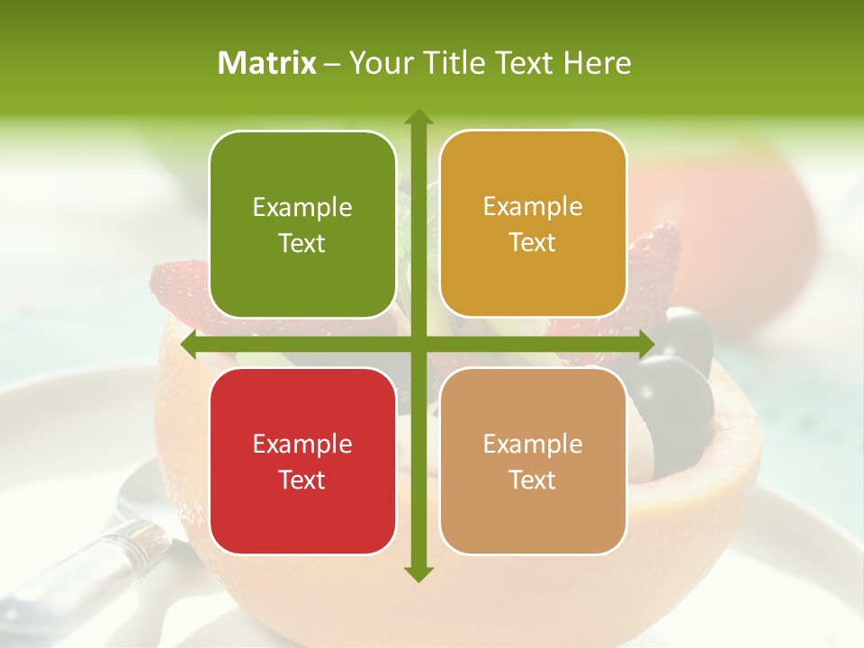 Spoon Kitchen Light PowerPoint Template