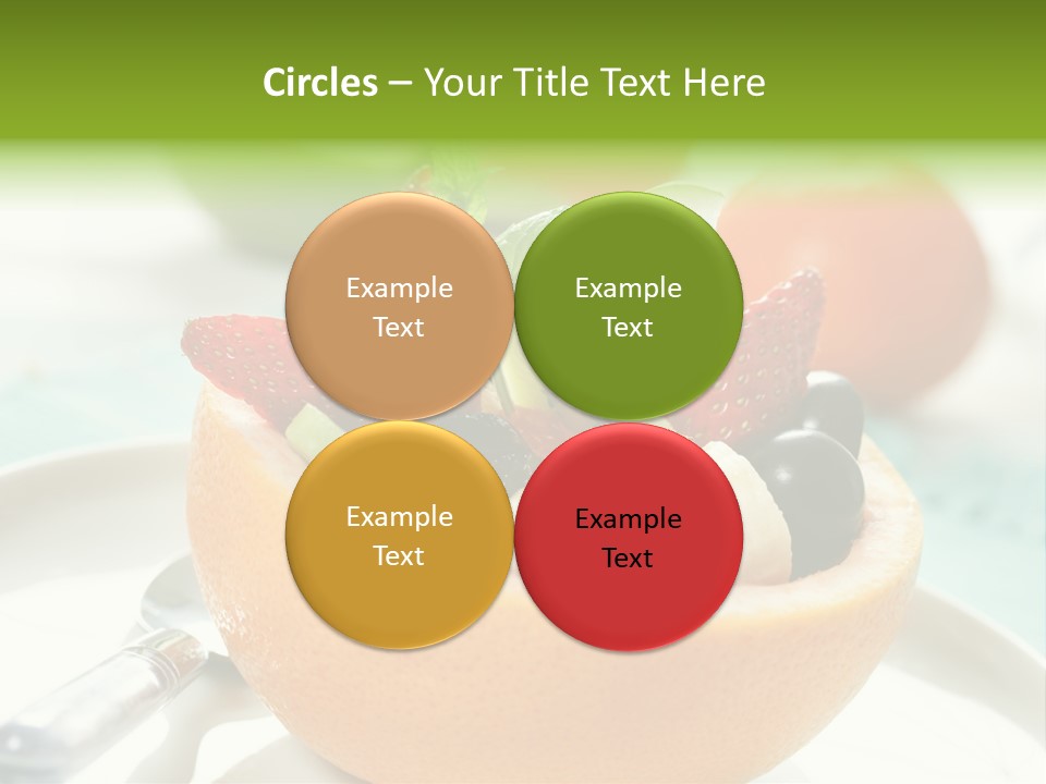 Spoon Kitchen Light PowerPoint Template