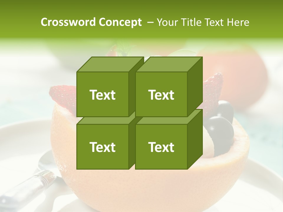 Spoon Kitchen Light PowerPoint Template