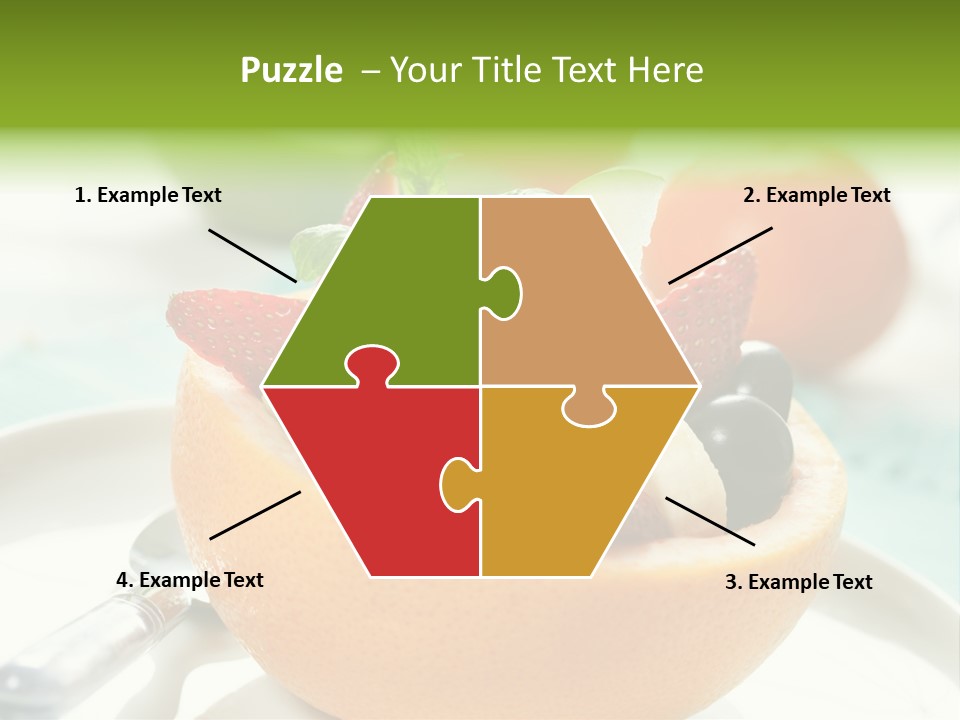 Spoon Kitchen Light PowerPoint Template