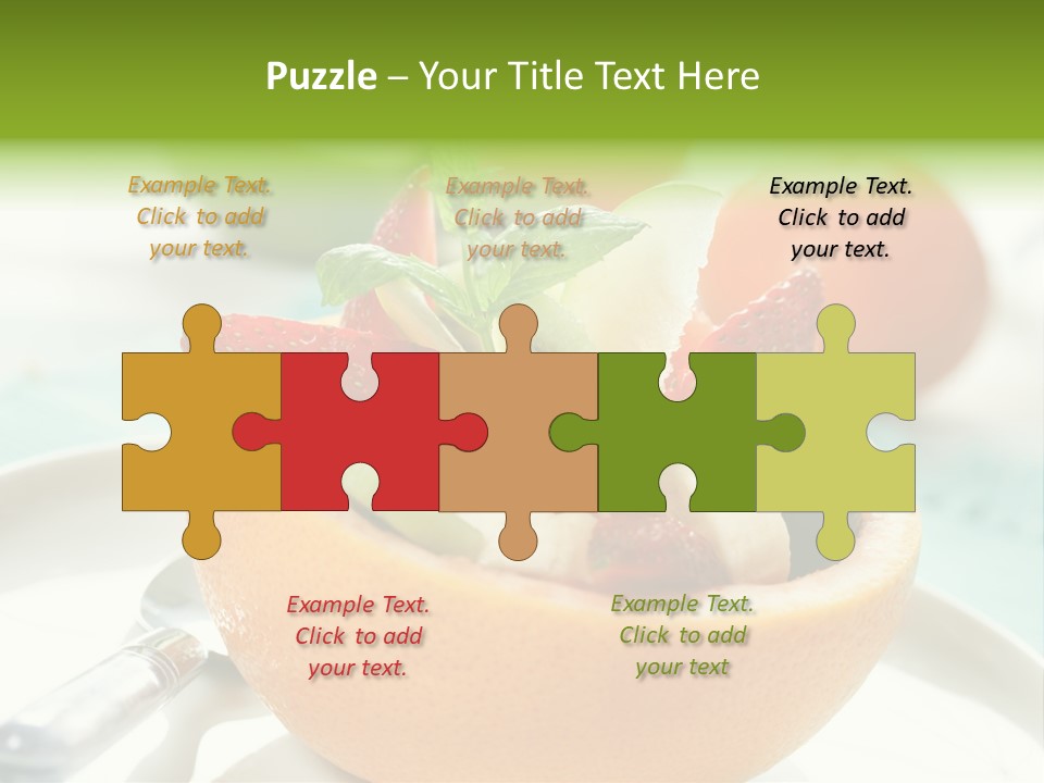 Spoon Kitchen Light PowerPoint Template