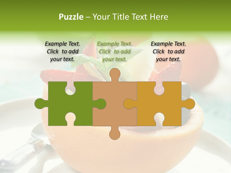 Spoon Kitchen Light PowerPoint Template