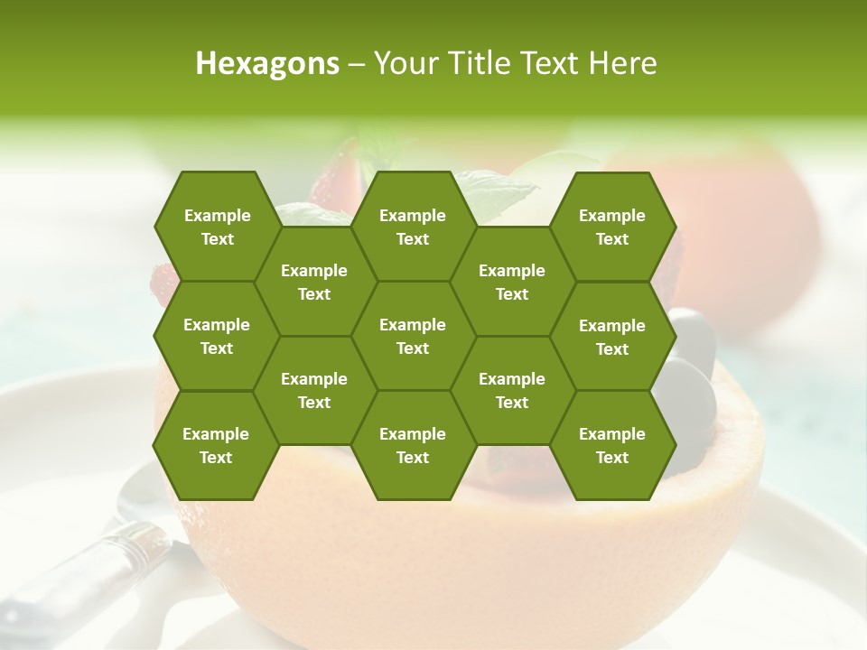 Spoon Kitchen Light PowerPoint Template