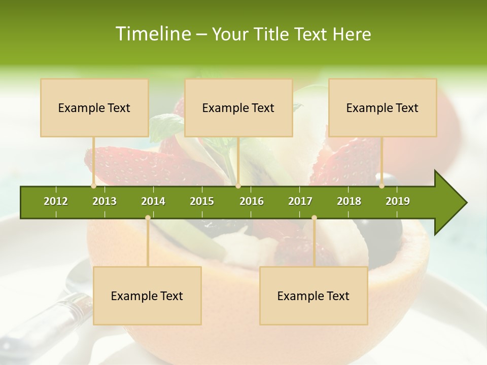 Spoon Kitchen Light PowerPoint Template