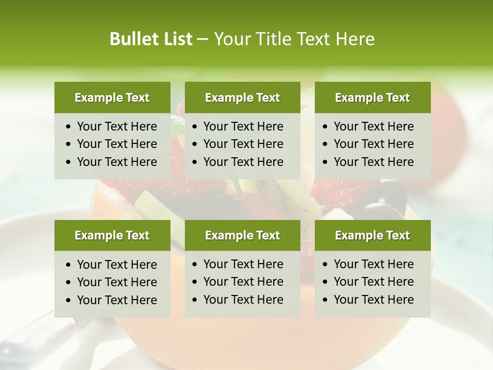 Spoon Kitchen Light PowerPoint Template