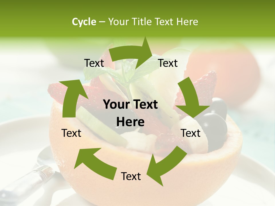 Spoon Kitchen Light PowerPoint Template