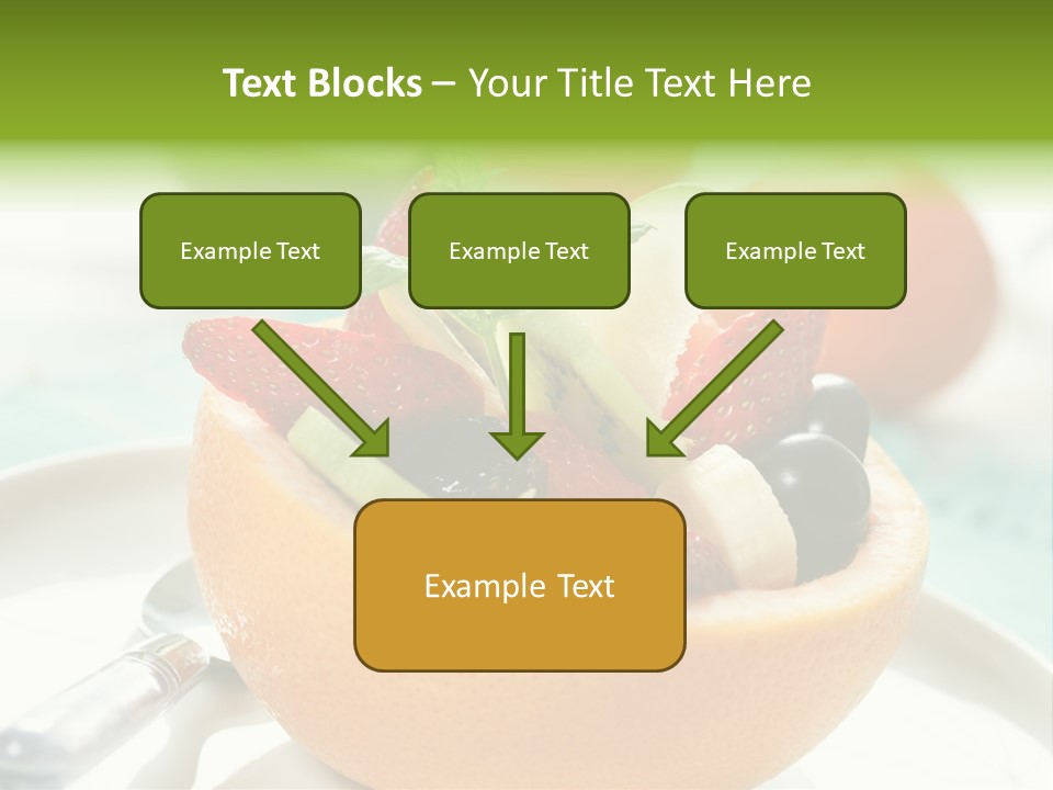 Spoon Kitchen Light PowerPoint Template