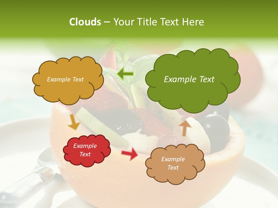 Spoon Kitchen Light PowerPoint Template