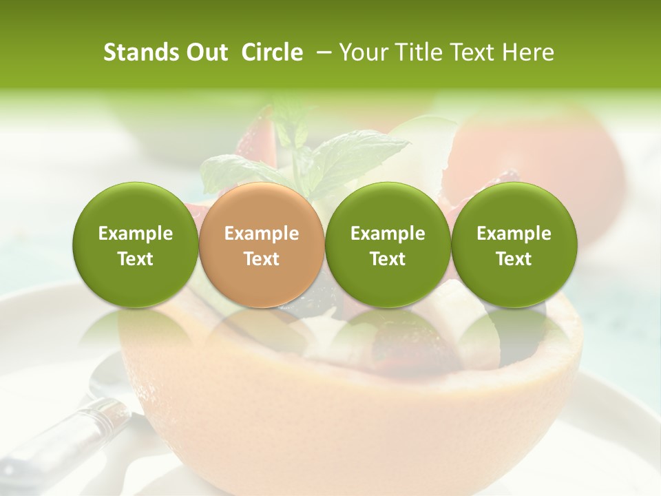 Spoon Kitchen Light PowerPoint Template