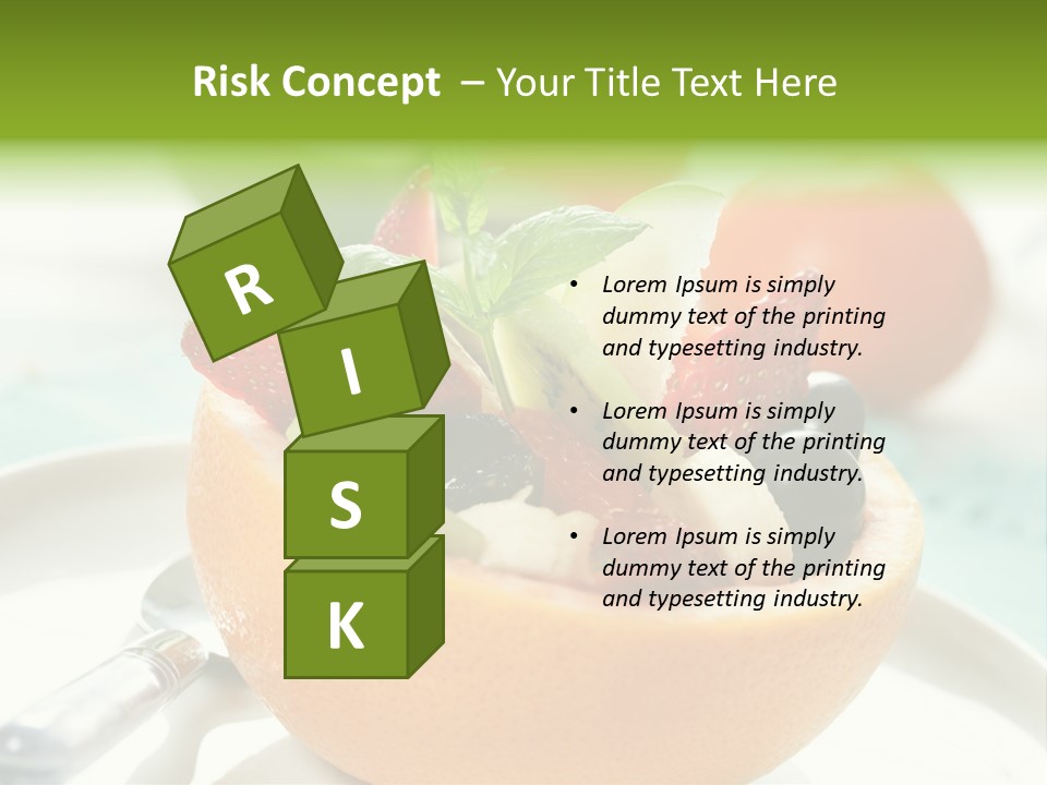 Spoon Kitchen Light PowerPoint Template