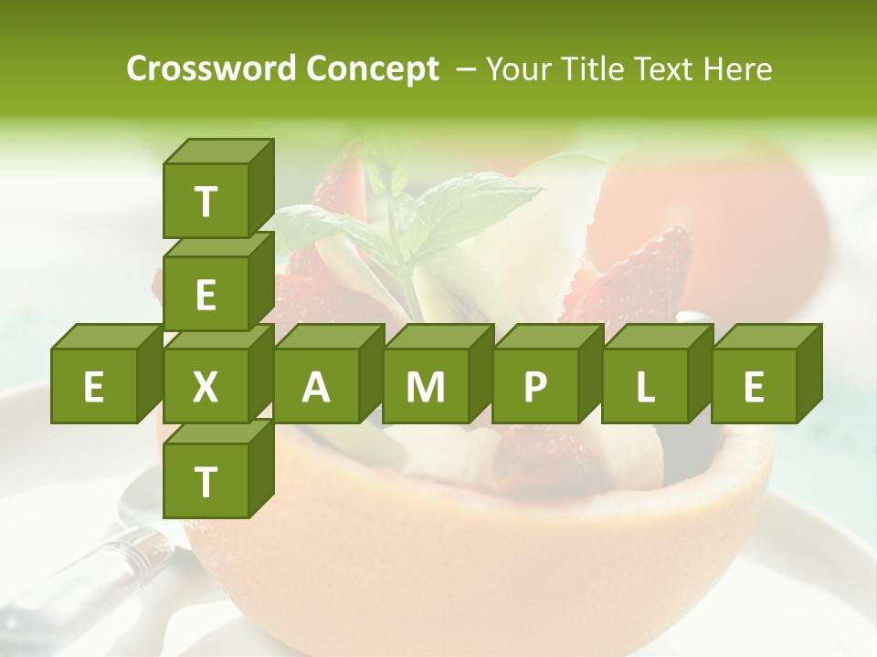 Spoon Kitchen Light PowerPoint Template