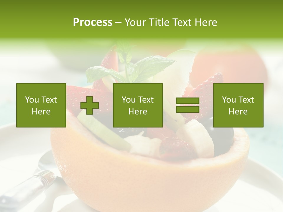 Spoon Kitchen Light PowerPoint Template