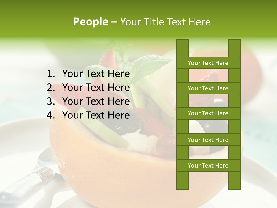 Spoon Kitchen Light PowerPoint Template