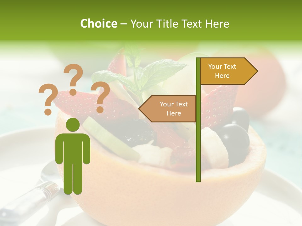 Spoon Kitchen Light PowerPoint Template