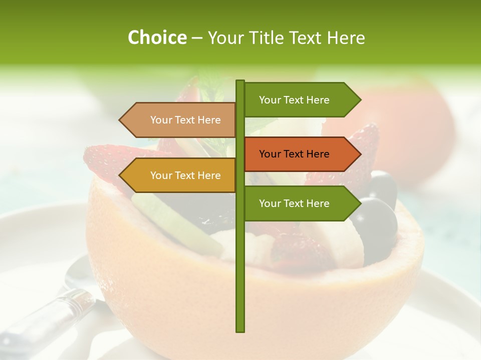 Spoon Kitchen Light PowerPoint Template