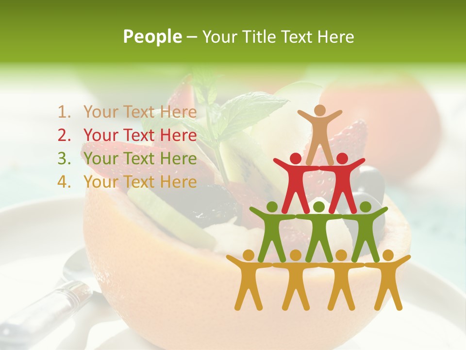 Spoon Kitchen Light PowerPoint Template