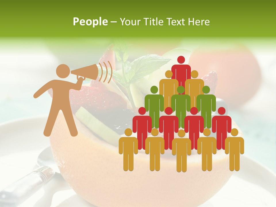 Spoon Kitchen Light PowerPoint Template