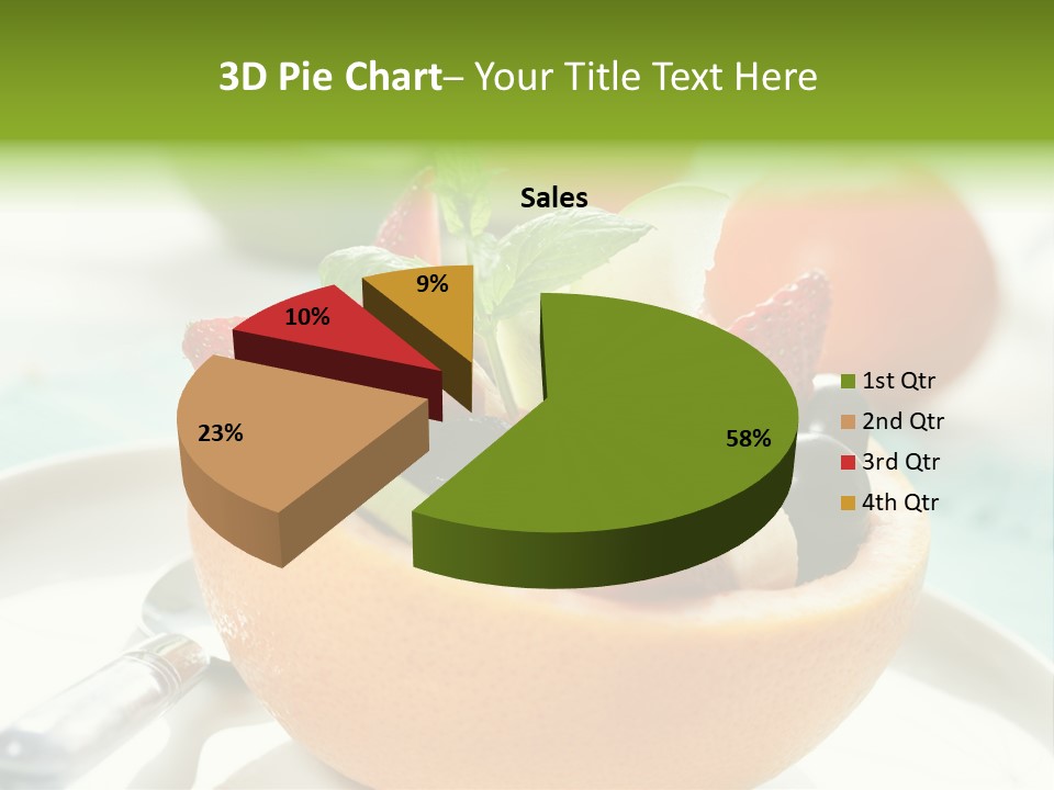 Spoon Kitchen Light PowerPoint Template