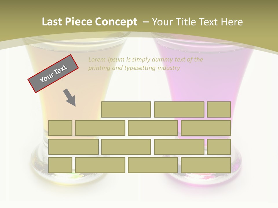 Cuisine Cyan Cmyk PowerPoint Template