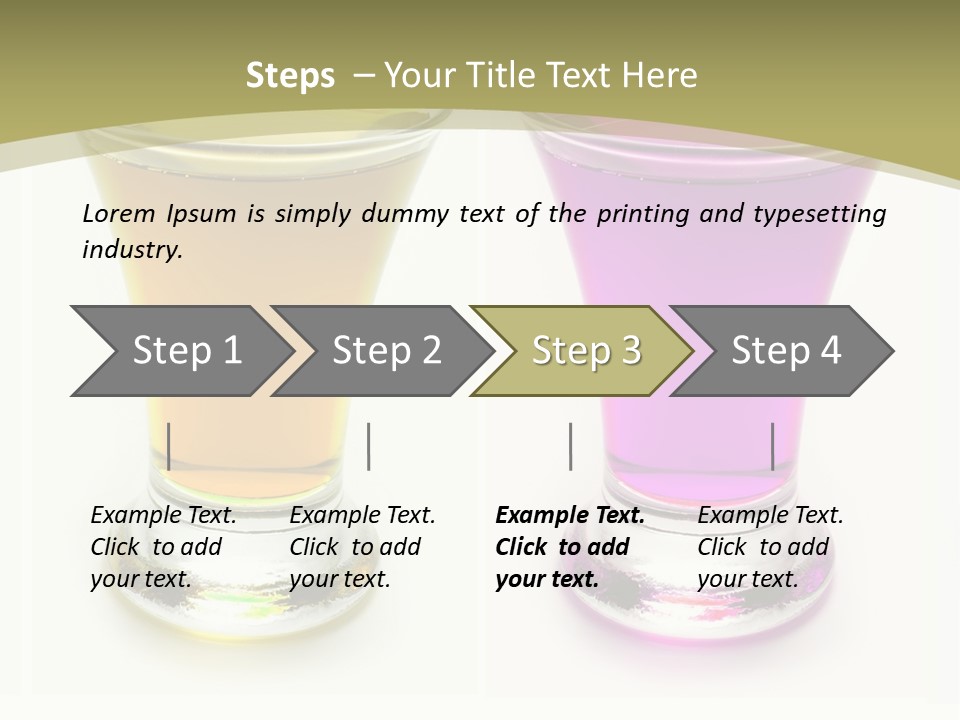 Cuisine Cyan Cmyk PowerPoint Template