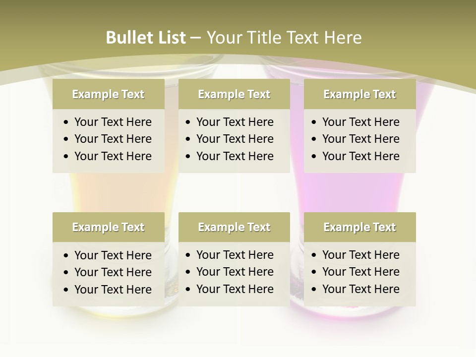 Cuisine Cyan Cmyk PowerPoint Template