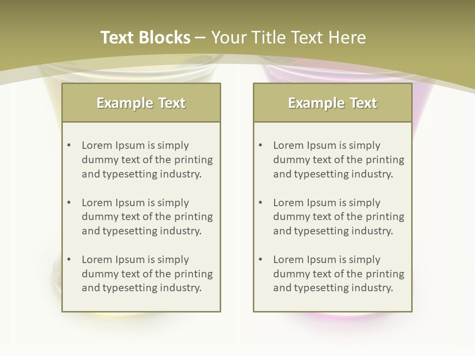 Cuisine Cyan Cmyk PowerPoint Template