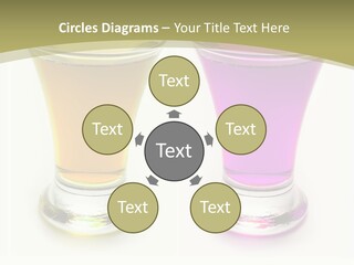 Cuisine Cyan Cmyk PowerPoint Template