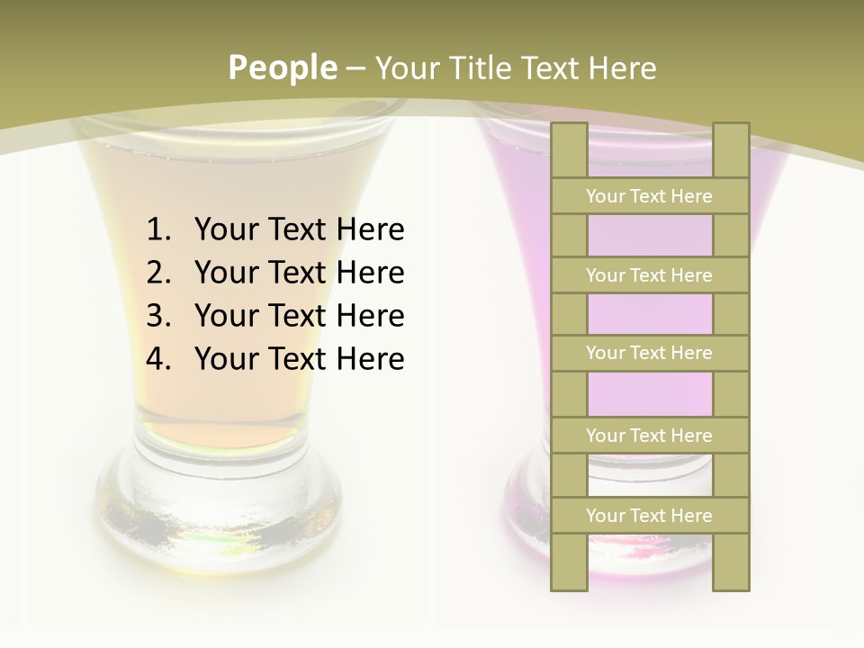 Cuisine Cyan Cmyk PowerPoint Template