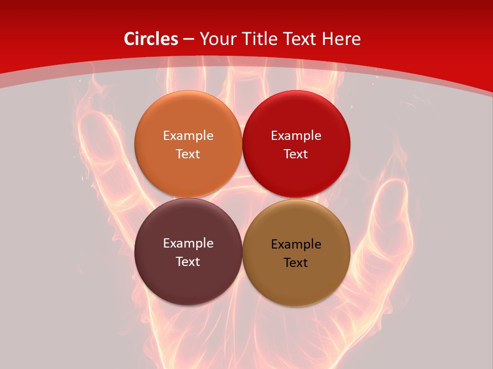 Impression Heat Fire PowerPoint Template