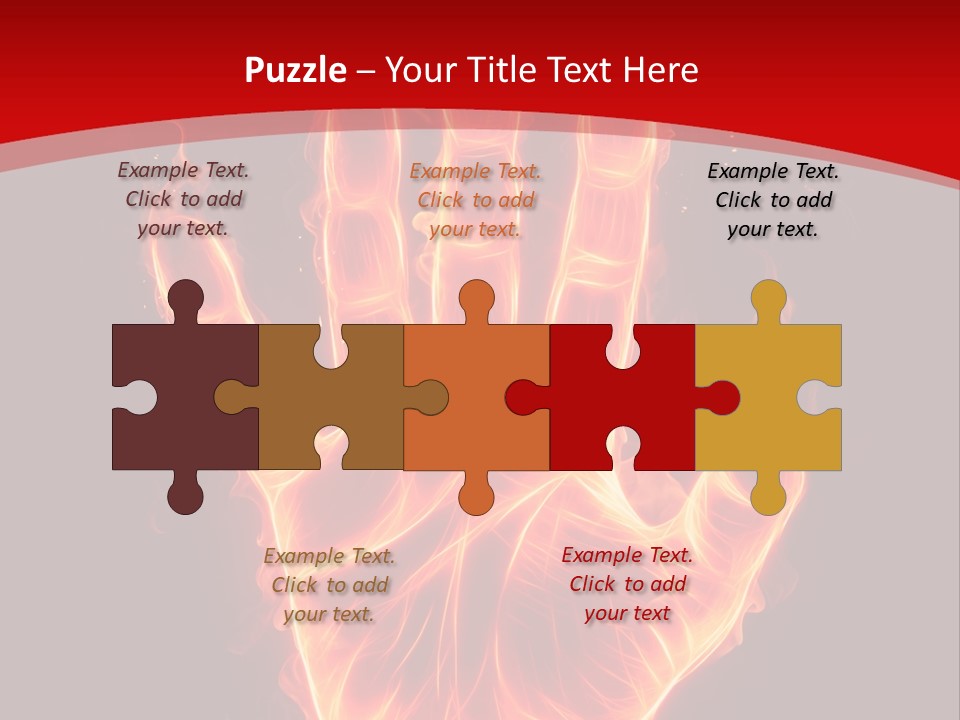 Impression Heat Fire PowerPoint Template