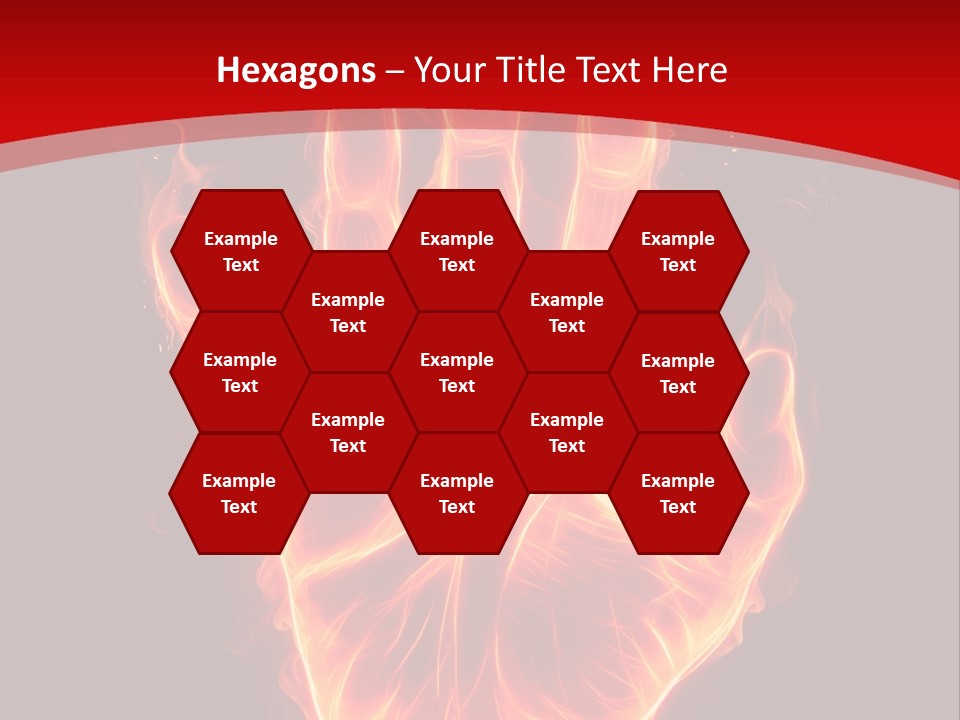 Impression Heat Fire PowerPoint Template