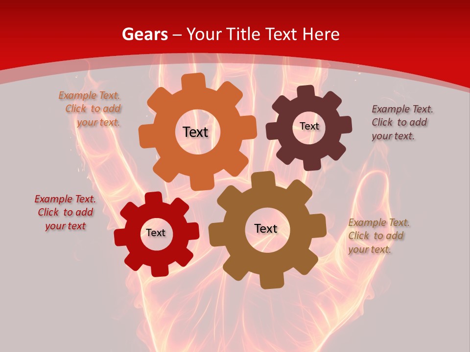 Impression Heat Fire PowerPoint Template
