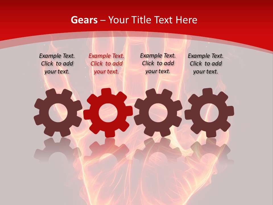 Impression Heat Fire PowerPoint Template