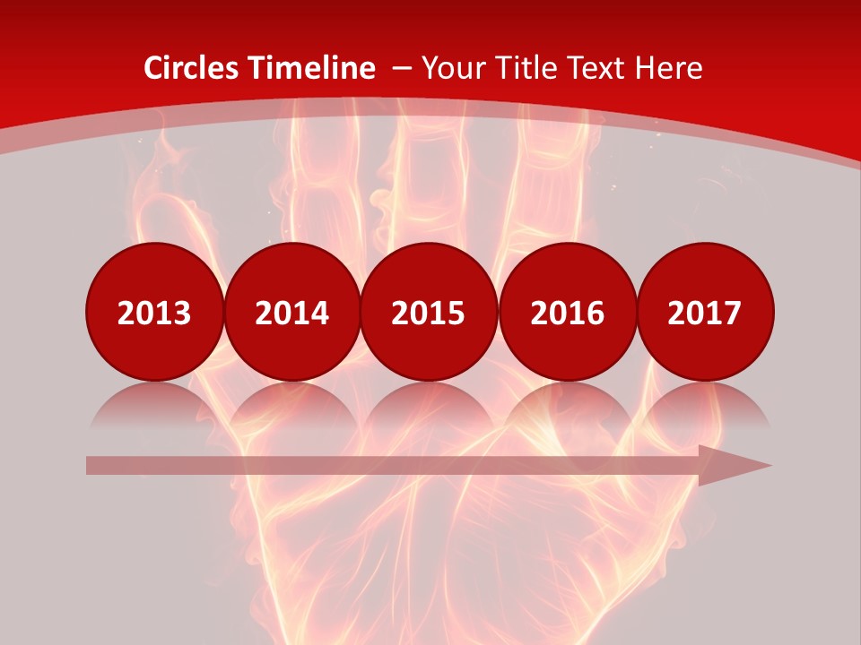 Impression Heat Fire PowerPoint Template