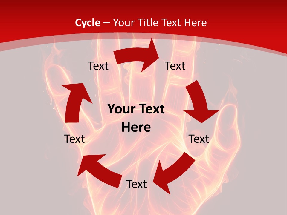 Impression Heat Fire PowerPoint Template