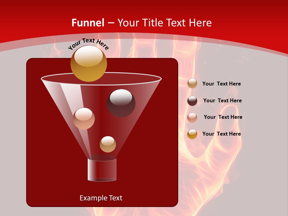 Impression Heat Fire PowerPoint Template