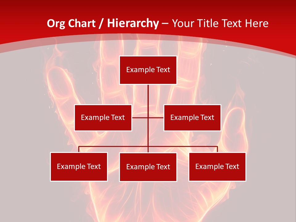 Impression Heat Fire PowerPoint Template